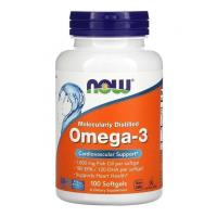 NOW Omega-3 1000 mg 100 softgels