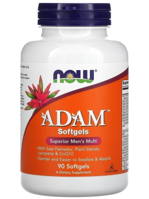 NOW ADAM Комплекс витаминов для мужчин  90 капсул фото 1