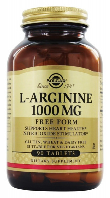 Solgar L-Arginine 1000 mg 90 таб фото 1